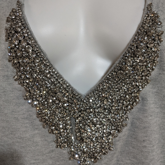 BA&SH Grey Dolina Grisclair Pullover, Size US8 - Picture 6 of 10